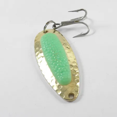 Blue Fox Pixee Blinker, Gold / Fluorescent Green, 14g, Lachsei, #1800