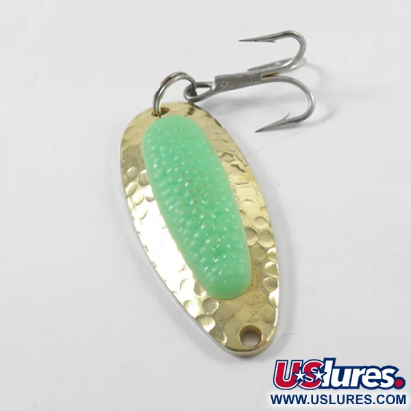 Blue Fox Pixee Blinker, Gold / Fluorescent Green, 14g, Lachsei, #1800