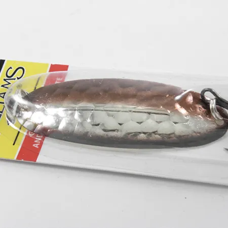 Williams Wabler W60 Blinker, Silber / Braun, 21g, Echtversilbert, #1804