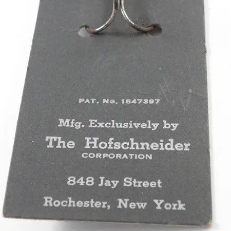 Hofschneider Red Eye junior Blinker, Kupfer/Rote Augen, 13g, #1806