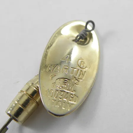 Panther Martin Zavorra con Mosca 4 Spinner, Gold, 3g, Achsblatt, #1816