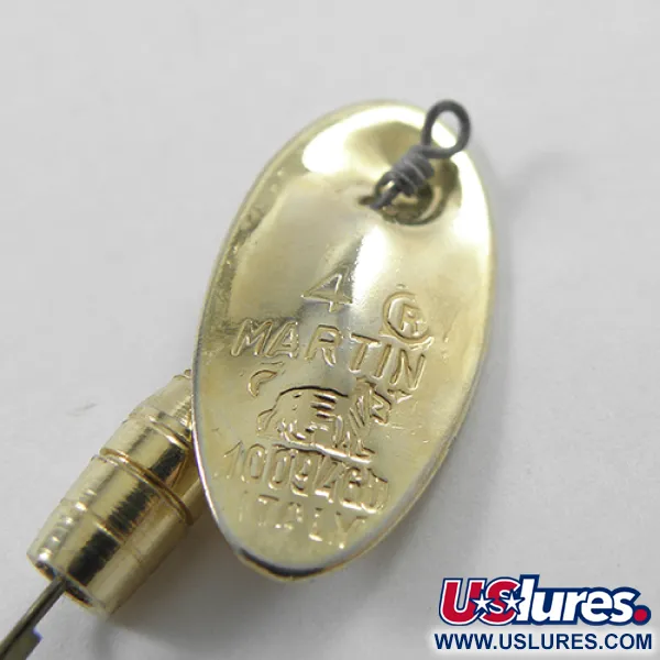 Panther Martin Zavorra con Mosca 4 Spinner, Gold, 3g, Achsblatt, #1816