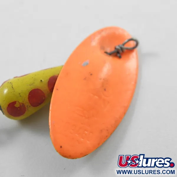 Panther Martin 6 Spinner, Gelb/Orange/Messing, 6g, Messingblatt, #1817