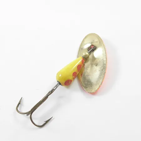 Panther Martin 6 Spinner, Gelb/Orange/Messing, 6g, Messingblatt, #1817