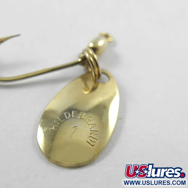 Yakima Bait Hildebrandt 1 Spinner, Gold, 1g, Sonic Blades, #1818