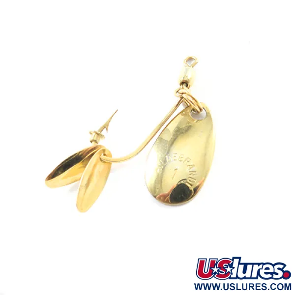 Yakima Bait Hildebrandt 1 Spinner, Gold, 1g, Sonic Blades, #1818