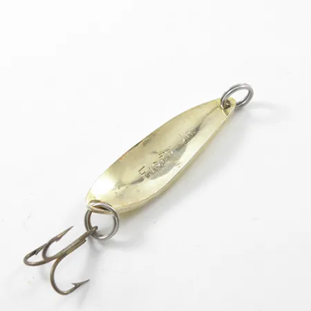 Acme Fiord Spoon Jr Blinker, Gelb/Gold, 3.4g, Vintage-Köder, #1821