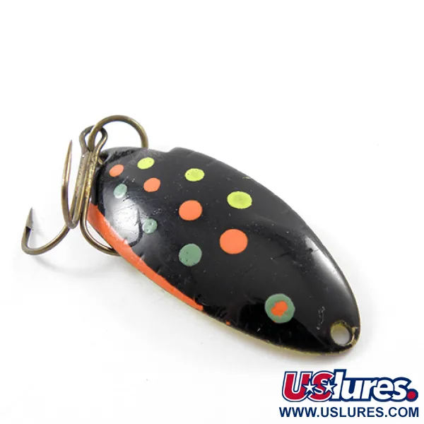 Thomas Buoyant Blinker, Black/Yellow/Red/Green, 5g, Vintage, #1823
