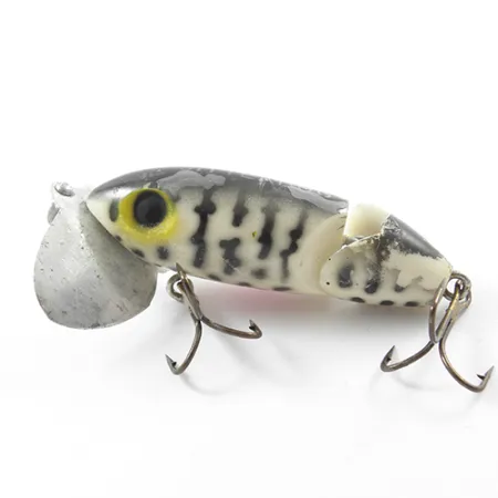 Fred Arbogast Jitterbug Jointed Oberflächenköder, Tiger, 10g, #1831
