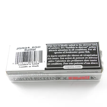 Rapala Jointed Shad Rap Rattlin 40, Hellblau, 5g, Schwebend, #1832