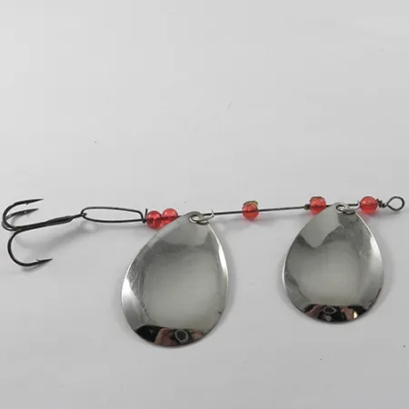 Lucky Strike Tandem-Spinner, Nickel/Kupfer/Rot, 12.5g, Doppelblatt, #1833