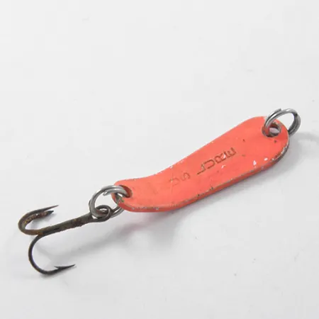 Luhr Jensen Hus-lure Blinker, Orange / Hologramm, 2g, Vintage, #1835