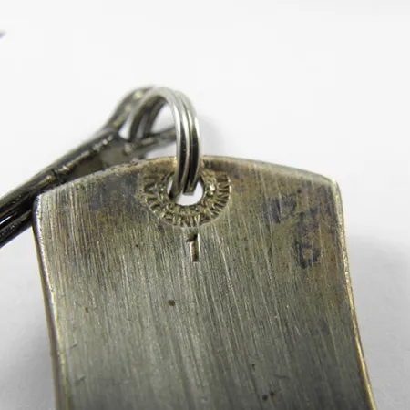 Jarvinen Fishing Lure 1 Blinker, Nickel, 19g, Wirbel, #1836