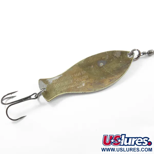 Nebco Bayfield spoon Blinker, Nickel / Messing, 21g, Wirbel, #1839