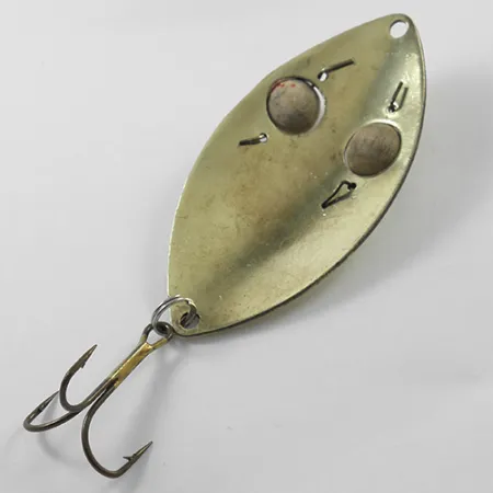 Lucky Strike Gold Red Flash Blinker, Messing, 21g, Holzaugen, #1840