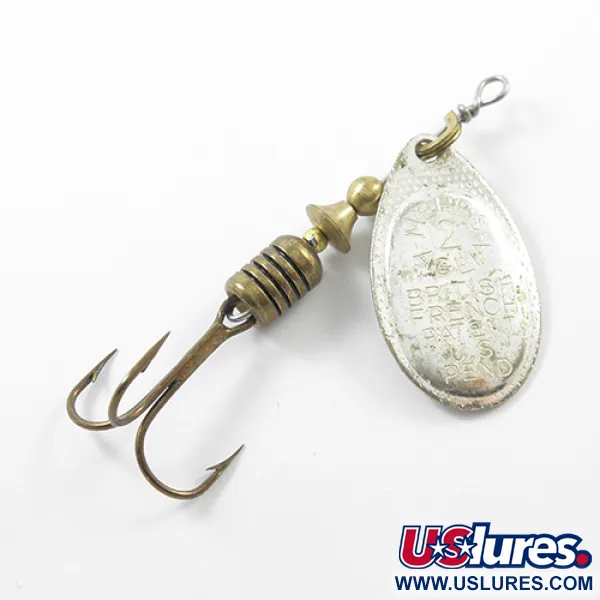 Mepps Aglia 2 Spinner, Silber, 4.5g, Vintage-Design, #1841