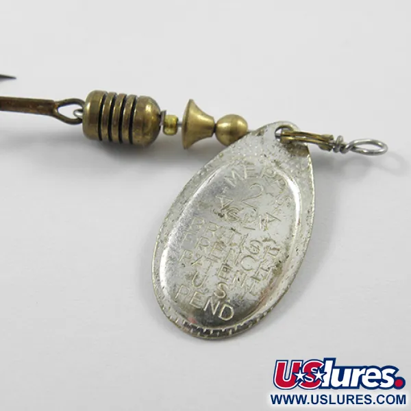 Mepps Aglia 2 Spinner, Silber, 4.5g, Vintage-Design, #1841