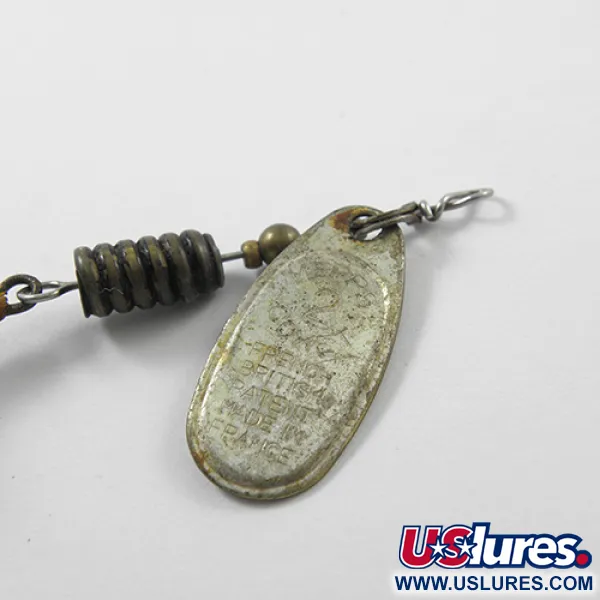 Mepps Comet 2 Spinner, Silber, 4,5g, Feder-Drilling, #1846