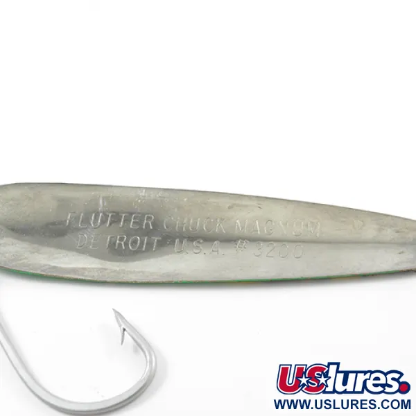 Eppinger Dardevle Flutter-Chuck Magnum 3200 Löffel, Grün/Nickel, 14g, #1852