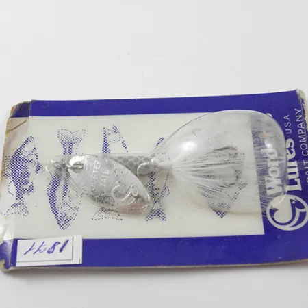 Worden’s Original Rooster Tail Spinner, Nickel / Weiß, 1,77g, #1871