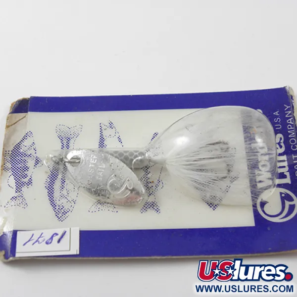 Worden’s Original Rooster Tail Spinner, Nickel / Weiß, 1,77g, #1871