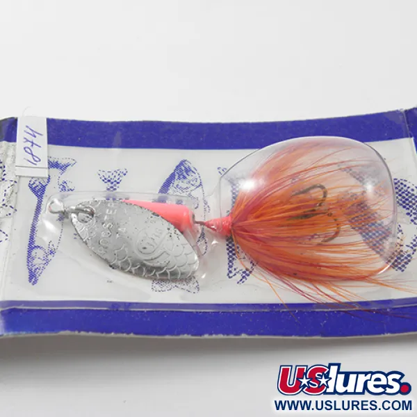 Worden’s Original Rooster Tail Spinner, Nickel/Rot, 1,77g, #1874