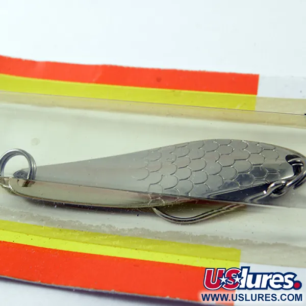 Luhr Jensen Needlefish 2 Schlepplöffel, Nickel, 3/32oz, Schuppen #1877