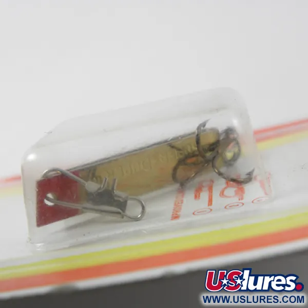 Luhr Jensen Super-Duper 502 Blinker, Gold / Rot, 2,5g, #1878