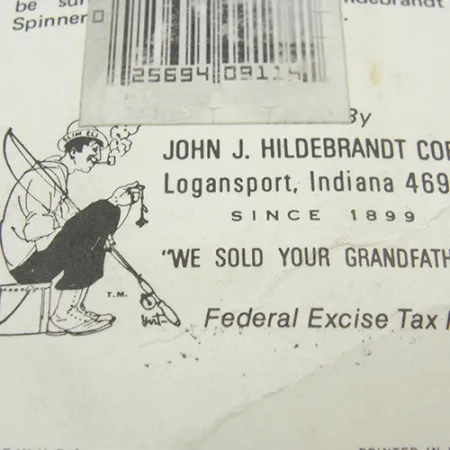 Hildebrandt Colorado 2 Spinner, Gold, 1,4g, Vintage-Blatt, #1882