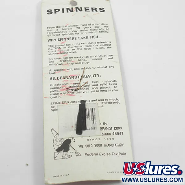 Hildebrandt Colorado 2 Spinner, Gold, 1,4g, Vintage-Blatt, #1882