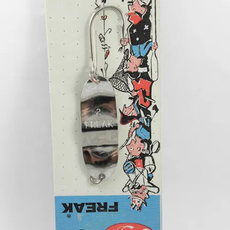 Shoff's Freak Blinker, Silber, 12g, Strukturiertes Blatt, #1885