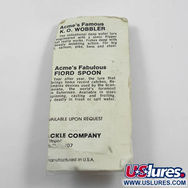 Acme Kastmaster Blinker, Orange, 14g, Balance-Legierung, #1886