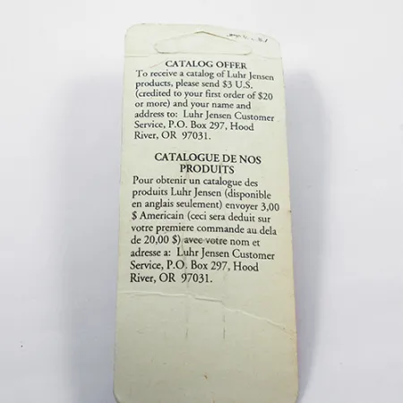 Luhr Jensen Krocodile Die #3 Blinker, Nickel, 10g, Weitwurf, #1887