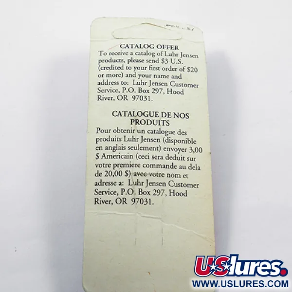 Luhr Jensen Krocodile Die #3 Blinker, Nickel, 10g, Weitwurf, #1887