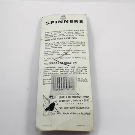 Hildebrandt Hildebrandt Colorado 2 Spinner, Gold, 1,4g, vergoldet, #1888