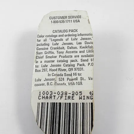 Luhr Jensen Krocodile Die #3 Blinker, Fluorgelb, 10,6g, Vintage, #1890