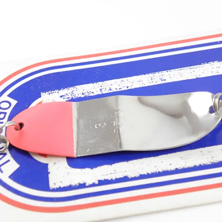 Shoff's Freak 3 Löffelblinker, Nickel / Rot, 9g, S-Profil, #1893