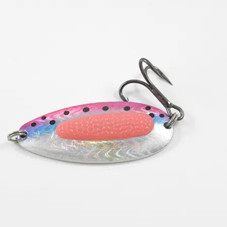 Blue Fox Rattlin Pixee Blinker, Regenbogenforelle, 24g, Rassel, #1909