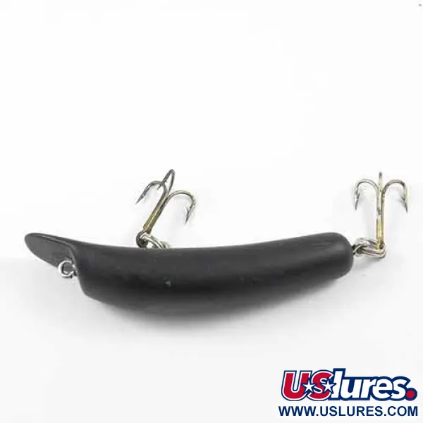 Kautzky Lazy Ike Wobbler, Schwarz, 7.5g, Balsaholz, #1925