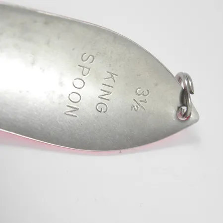 Pro King Weedless King Spoon Blinker, Silber/Pink, 34g, Krautschutz, #1931