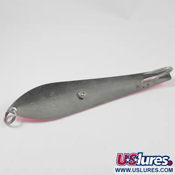 Pro King Weedless King Spoon Blinker, Silber/Pink, 34g, Krautschutz, #1931