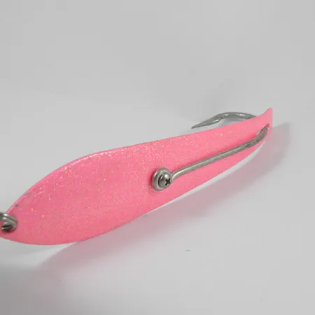 Pro King Weedless King Spoon Blinker, Silber/Pink, 34g, Krautschutz, #1931