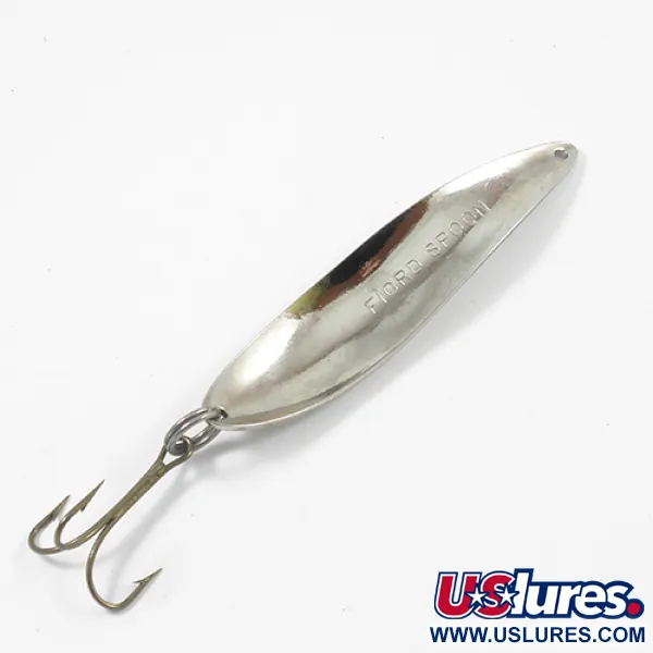 Acme Fiord Spoon Blinker, Nickel/Blau, 18g, Weitwurf, #1948