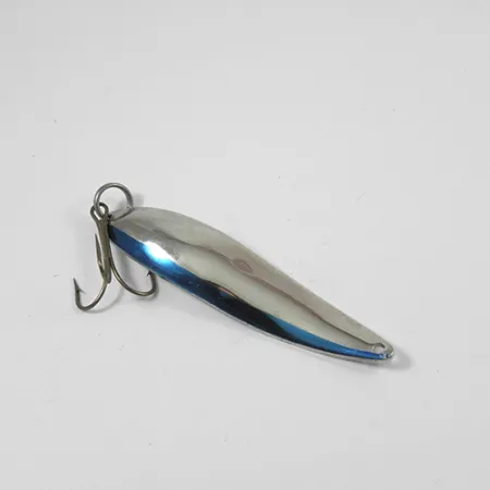 Acme Fiord Spoon Blinker, Nickel/Blau, 18g, Weitwurf, #1948