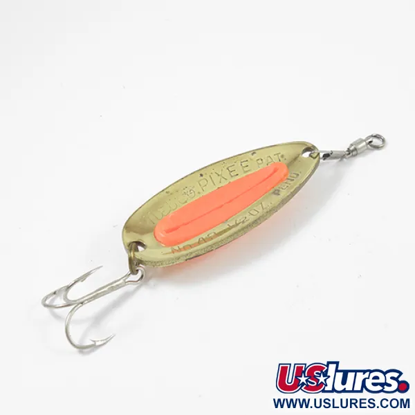 Nebco Pixee Blinker, Gold/Orange, 14g, Lachsei-Einsatz, #1949