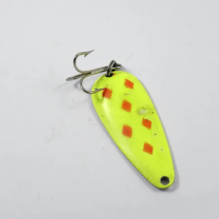 Blue Fox Aqua Blinker, Lime/Orange, 9.5g, Vintage USA, #1951