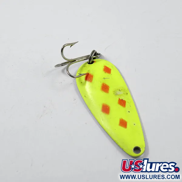 Blue Fox Aqua Blinker, Lime/Orange, 9.5g, Vintage USA, #1951