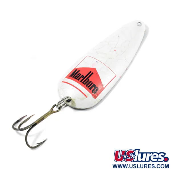 Marlboro Blinker, Weißperlmutt/Nickel, 16g, Sammlerstück, #1964