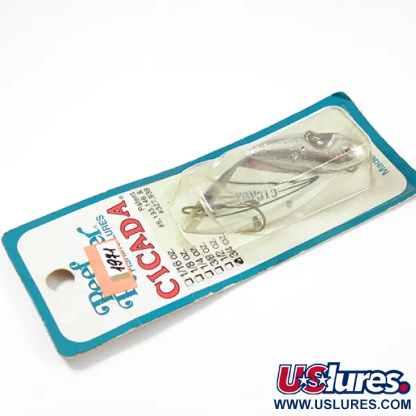 Reef Runner Cicada Zocker, Nickel, 21g, Vertikalköder, #1971