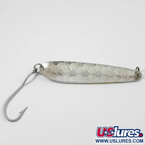 Len Thompson Northern King Schlepplöffel, Silber/Gelb, 14g, #1974